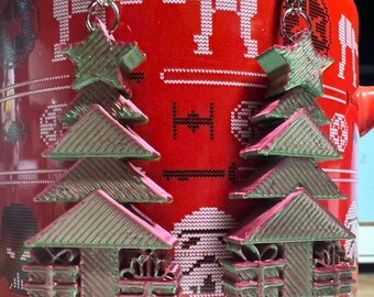 Christmas Tree Earrings