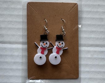 Snowmen Earrings