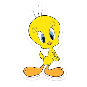 Vinyl Laptop Sticker - Tweety Bird - OFFICIALLY LICENSED