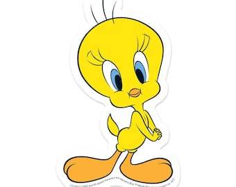 Vinyl Laptop Sticker - Tweety Bird - OFFICIALLY LICENSED