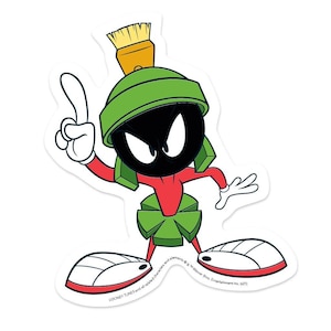 Vinyl Sticker - Marvin the Martian - OFFICIALLY LICENSED