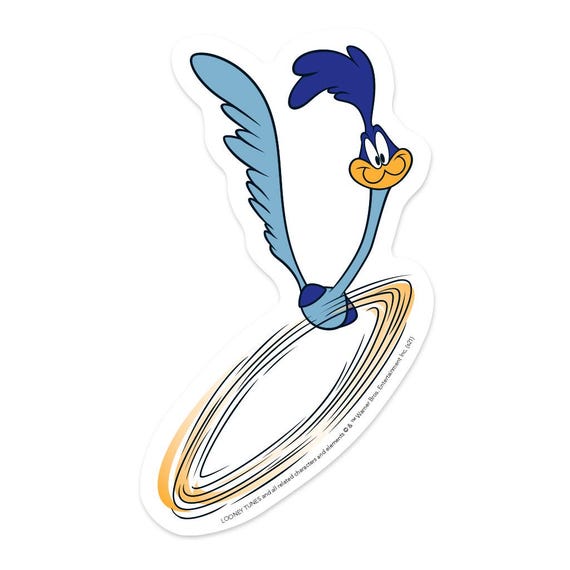 Vinyl Sticker - Looney Tunes Road Runner - OFFICIALLY LICENSED - Etsy
