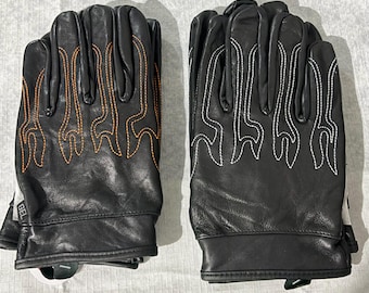 Leather Driving Gloves - 100% Genuine Leather