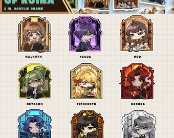 ロボトミーコーポレーション チャーム：両面アクリル製アブノーマ