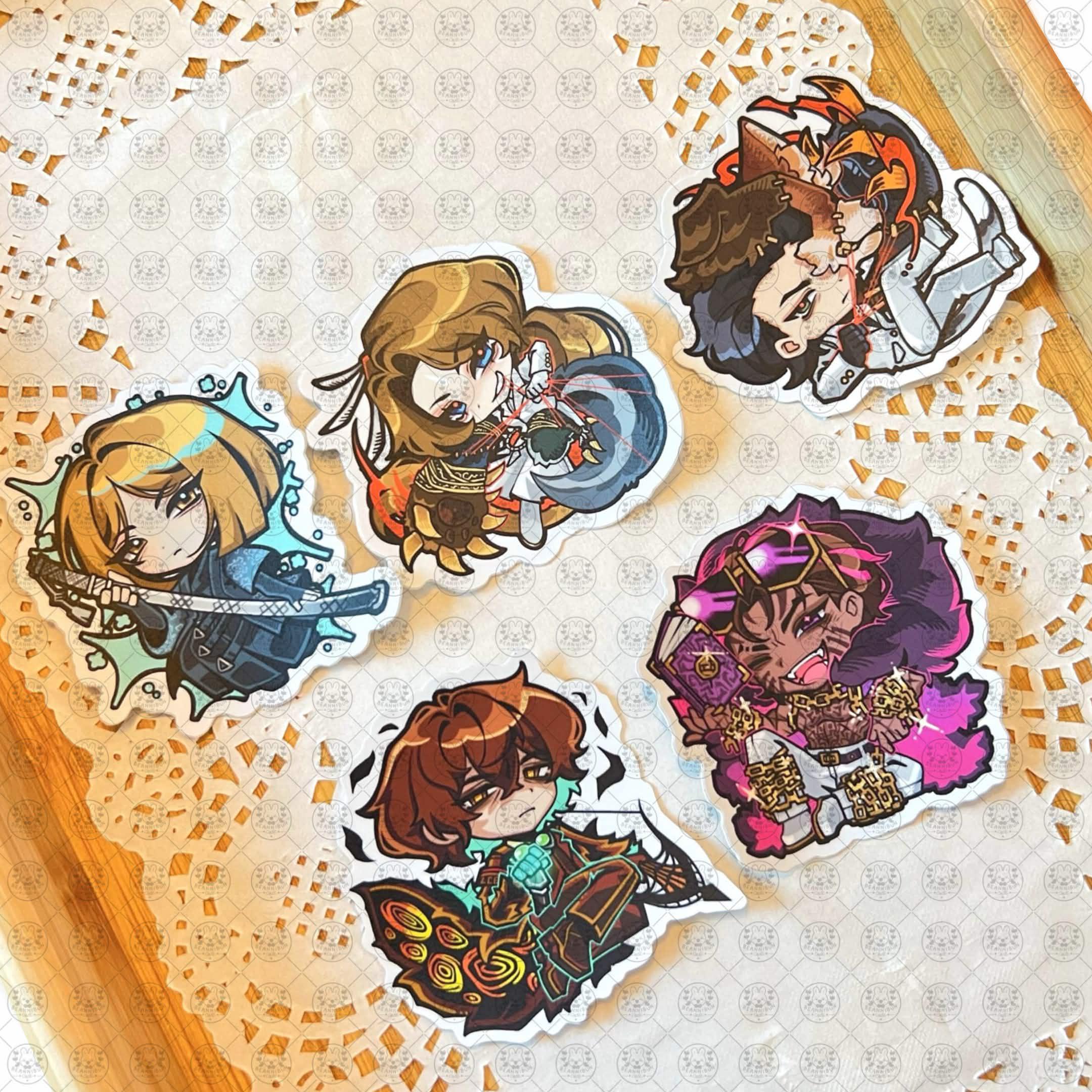 LIMBUS COMPANY Season 7 ID Stickers - Etsy
