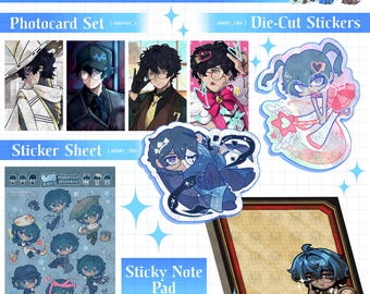 LIMBUS COMPANY Hohenheim Collab Sticker and Photocard Products