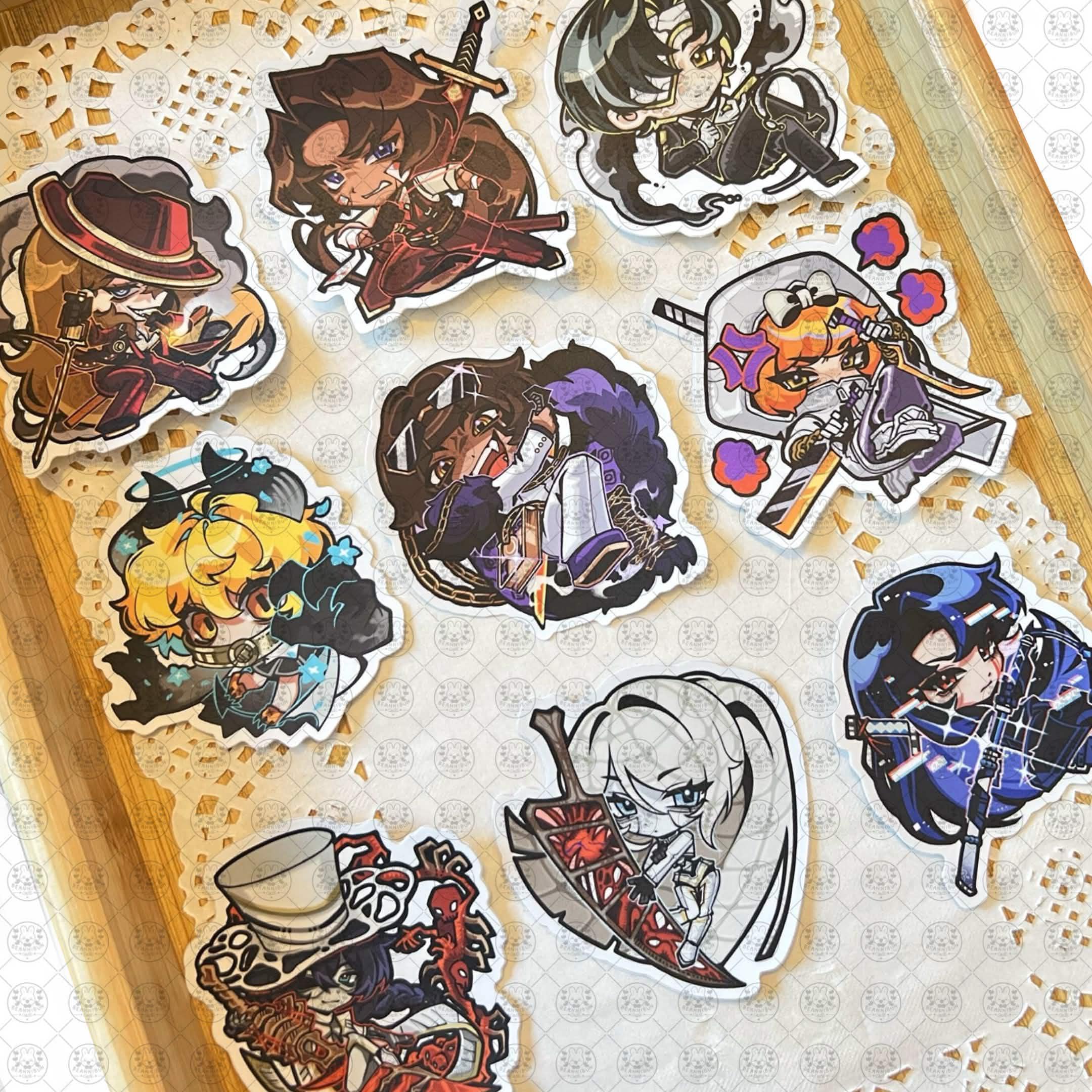 リンバス・カンパニー シーズン7 IDステッカー - Etsy 日本