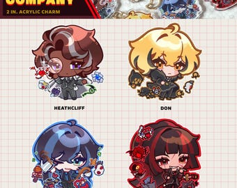 LOR x LCB Crossover Acrylic Charms