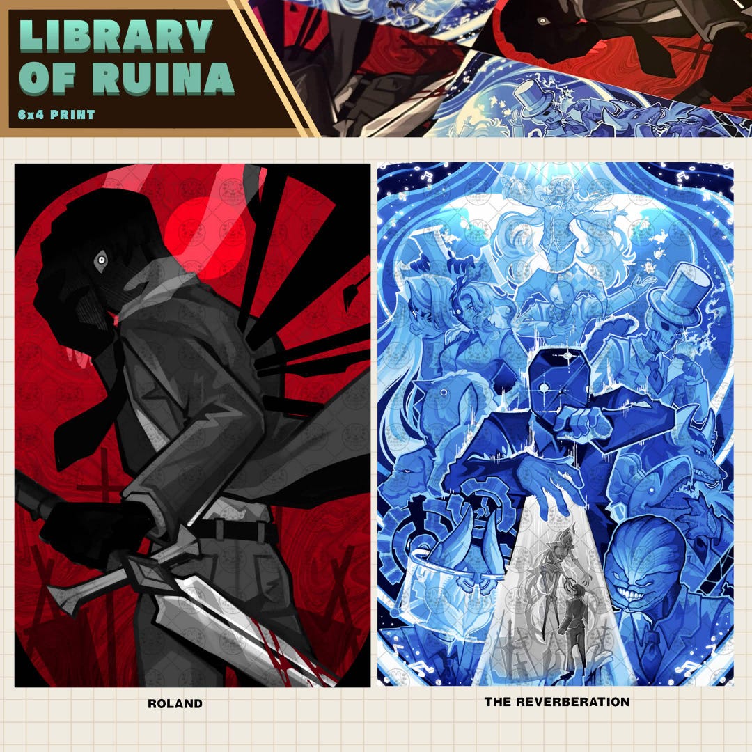 Library Of Ruina 販売促進ポスター LIBRARY of RUINA 6x4 Prints - Etsy