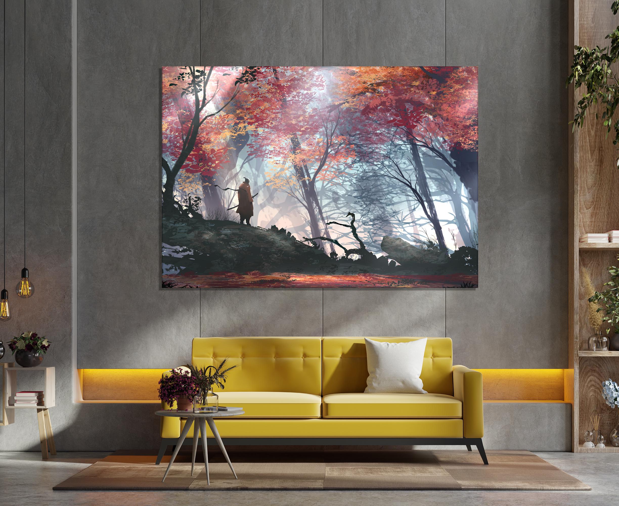 Sekiro Shadows The Twice Ninja (2) Poster Decoratief Schilderij Canvas