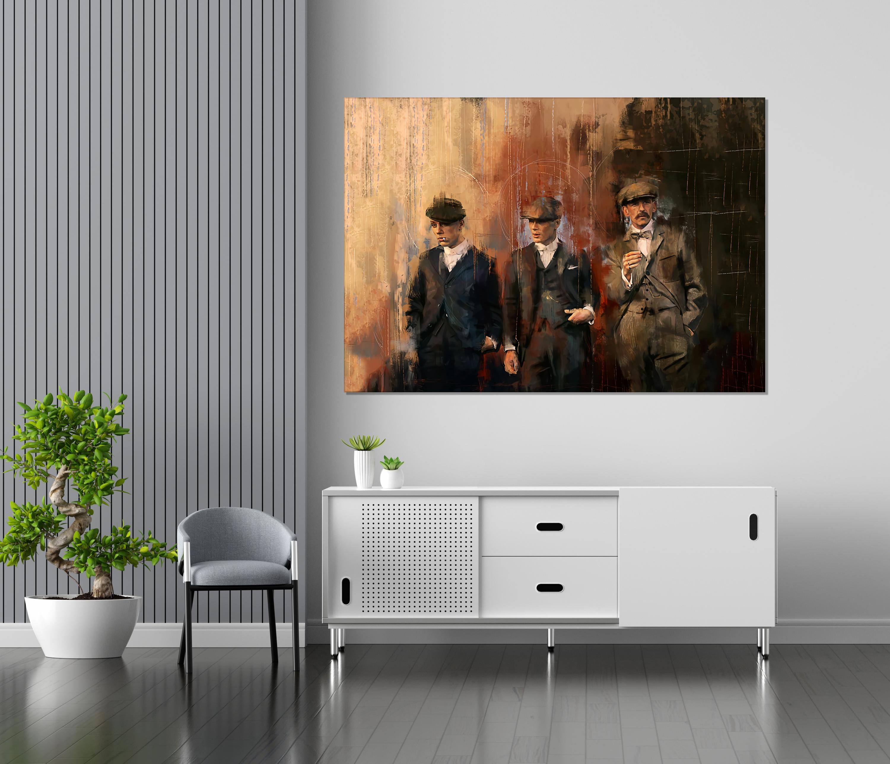 Peaky Blinders Thomas Shelby Poster Leinwand Kunst Wanddeko, Leinwanddruck, Raumdekor, Wohnkultur, Film Poster Für Geschenk, READY TO HANG