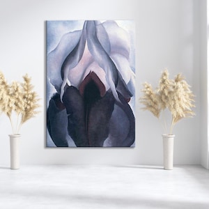Georgia O&#39;Keeffe Paintings Poster, Georgia O&#39;Keeffe Flowers Painting, Georgia O&#39;Keeffe Print, Georgia O&#39;keeffe Wall Art Poster,Ready To Hang
