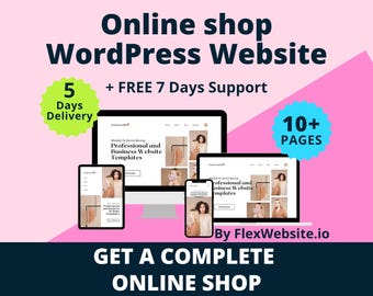 Compleet WooCommerce-websiteontwerp en -ontwikkeling: online winkel met WordPress