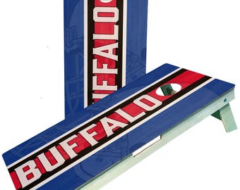 Buffalo Football Team Cornhole BoardsSignature Series