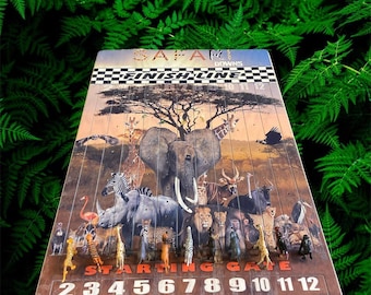 Safari Animal Horse Race Game: Gambling Dice Game
