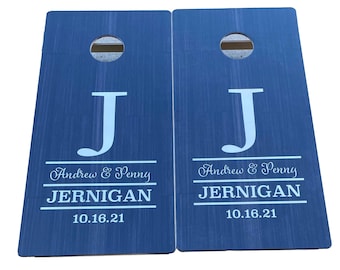 Custom Wedding Cornhole Boards