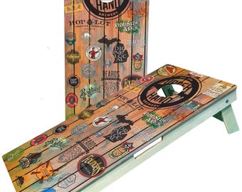 Michigan Brewery Beer Cornhole BoardsSignature Series