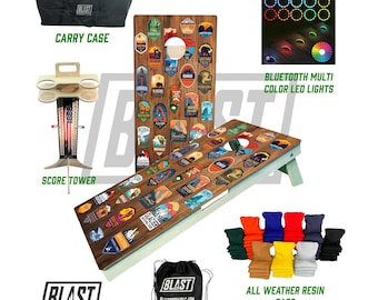 National Parks Cornhole Boards