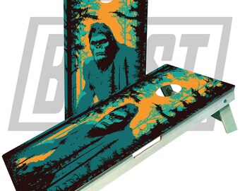 Big Foot Cornhole Boards Bagtoss camping backyard gameSignature Series
