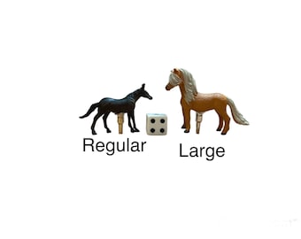 Horse Race Game Replacement Horse Metal Pegs