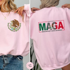 Mexicans Ain&#39;t Going Anywhere, MAGA Immigration Shirt, Daughter of Immigrants Shirts, Latina Protest Power Tee, No Human Illegal, Equality