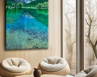 Custom Landscape Painting WATERCOLOR Personalized Landscape Painting from Photo Commission Painting Watercolor Landscape from Photo Art