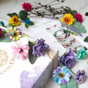 Make your own, crown making kit, flower crown kit, craft kit, bachelorette party, Coachella crown, flower crown diy, diy crown kit image 9