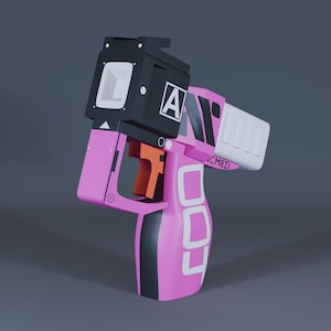 Réplica de utilería del arma secundaria Step 004 de Marathon CE impresa en 3D