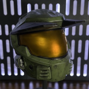 3D-Druck Master Chief Helm MK V Spartan Halo Campaign Evolved – Selbstgemacht