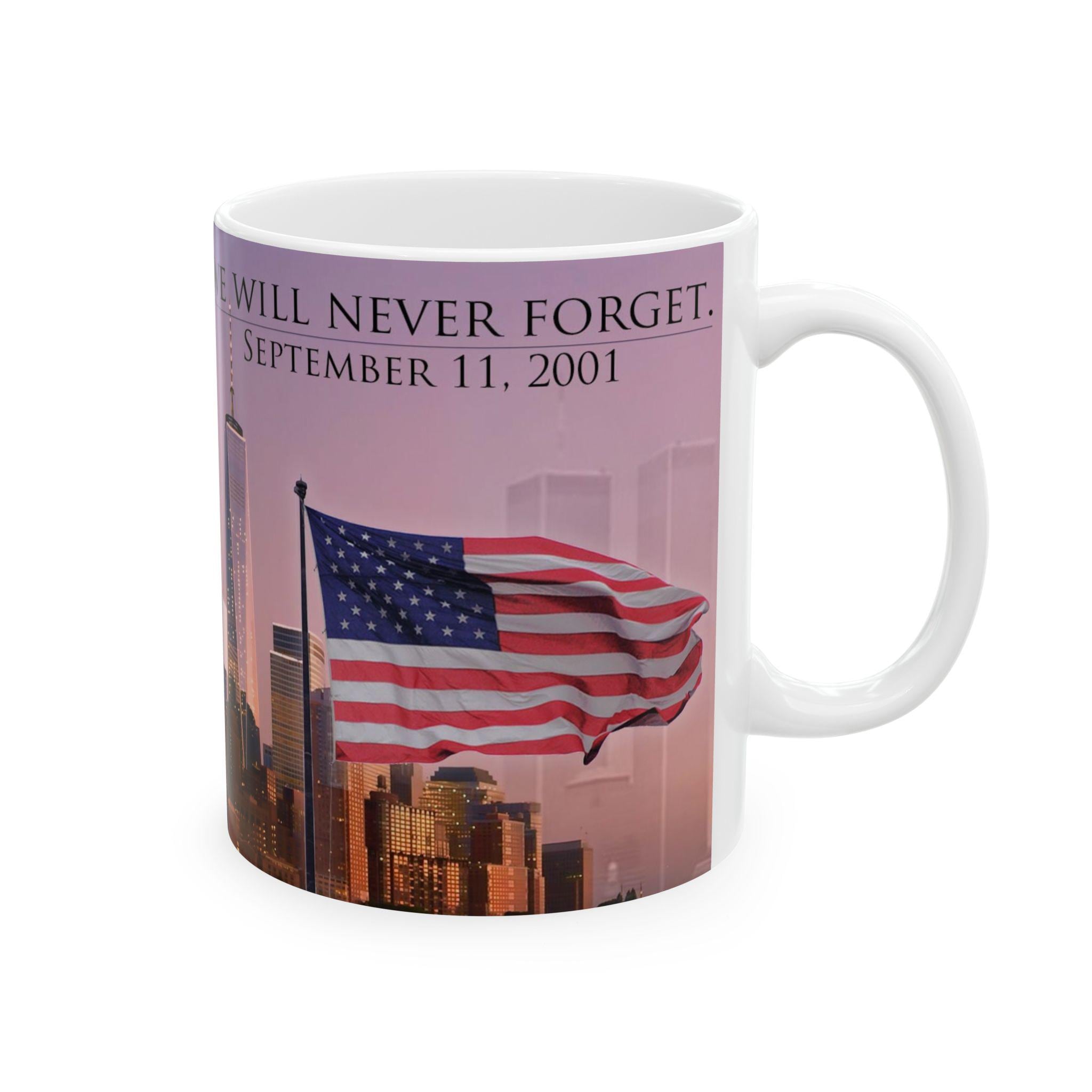 9/11 Memorial Coffee Mug: One World Trade Center Tribute Gift