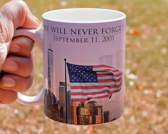 9/11 Memorial Coffee Mug: One World Trade Center Tribute Gift
