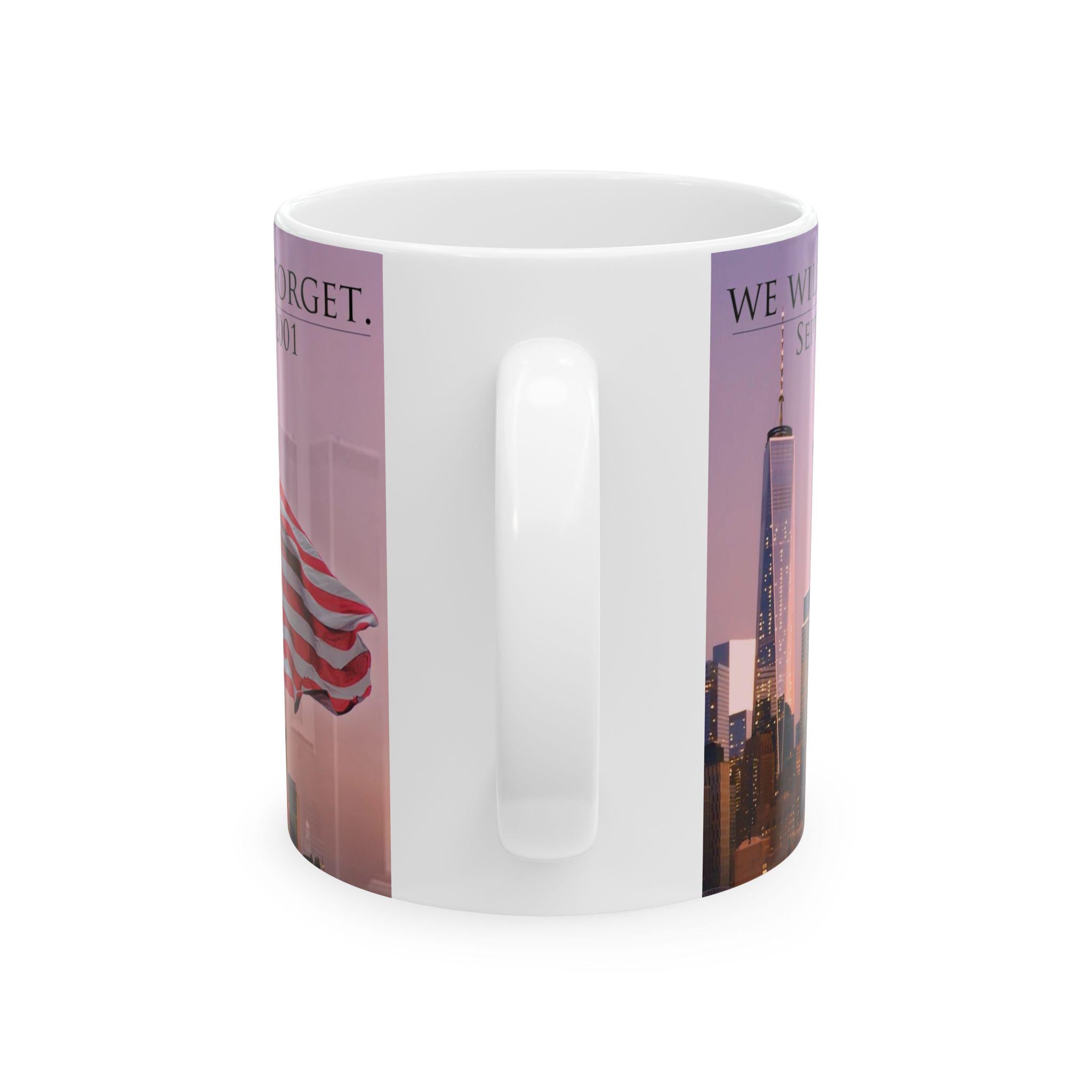9/11 Memorial Coffee Mug: One World Trade Center Tribute Gift