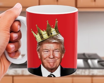 Patriotic Trump MAGA Coffee Mug: Republican Gift for Conservatives