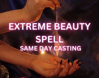 Beauty Spell - Attractiveness Spell - Extreme Beauty Spell / Fair Spell - Same Day Castings