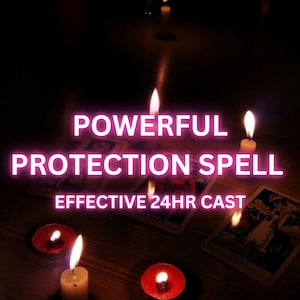 Powerful Protection Spell - Protect Yourself From Enemies / Negative Energies / Bad People / Spells - Same Day Casting
