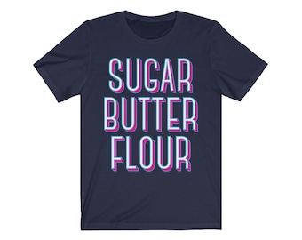 Waitress Musical Sugar Butter Flour Classic Logo Shirt | Broadway Theater