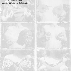 Garden of Breasts series/ photo postcard image 2