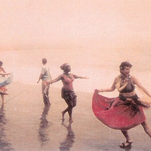 Playa bailarinas / foto postal