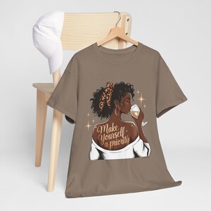 Empowerment T-shirt, Black History Month Tee, African American Pride Shirt, Inspirational Graphic Tee, Self Care Gift, Cotton Tee,