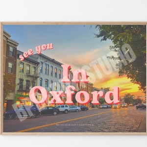 Oxford Ohio Miami University Print