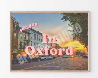 Oxford Ohio Miami University Print