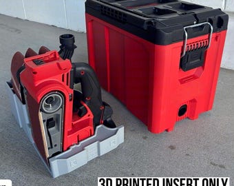 Jonah Pope Insert Designed for Milwaukee M18 Belt Sander and Milwaukee Packout Compact Tool Box (Insert Only)