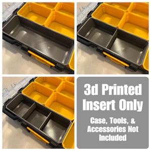 Storage Bin Insert Designed for Dewalt Pro Organizer (Insert only, includes 1 bin)