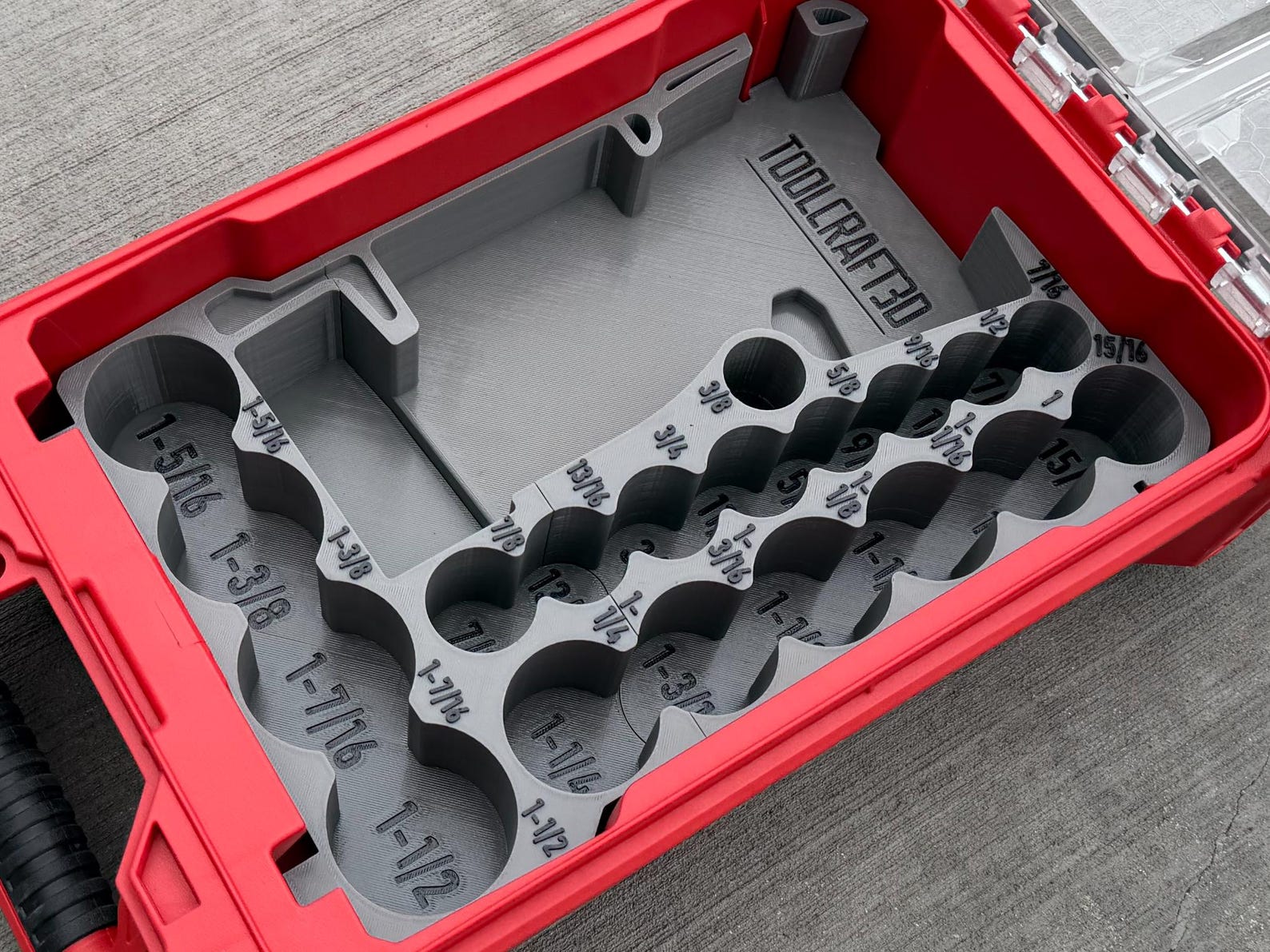 Stall R. Impact Inserts TOOLCRAFT3D Design 3d Printed Insert Designed for Milwaukee Packout ...