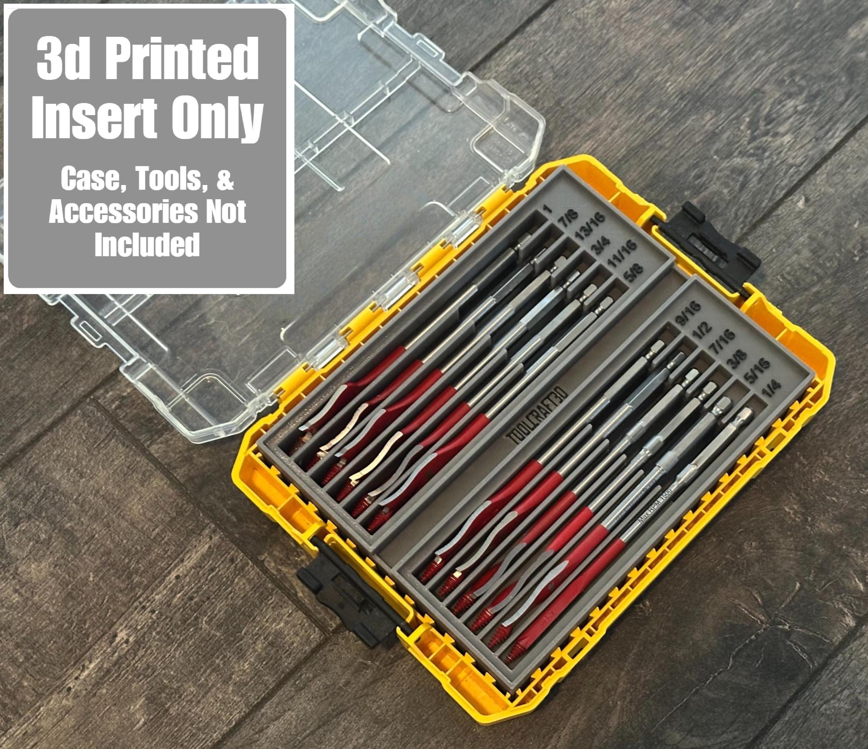 TOOLCRAFT3D Design 3d Printed Spade Bit Organizer Designed for