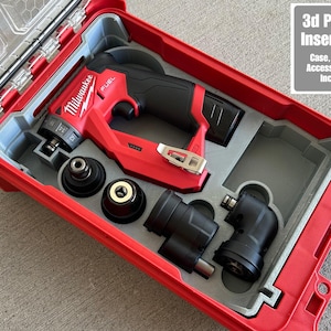 Jonah Pope Design 3d Printed Insert Designed for Milwaukee Packout Organizer and M12 Installation Driver V1 (Insert Only)