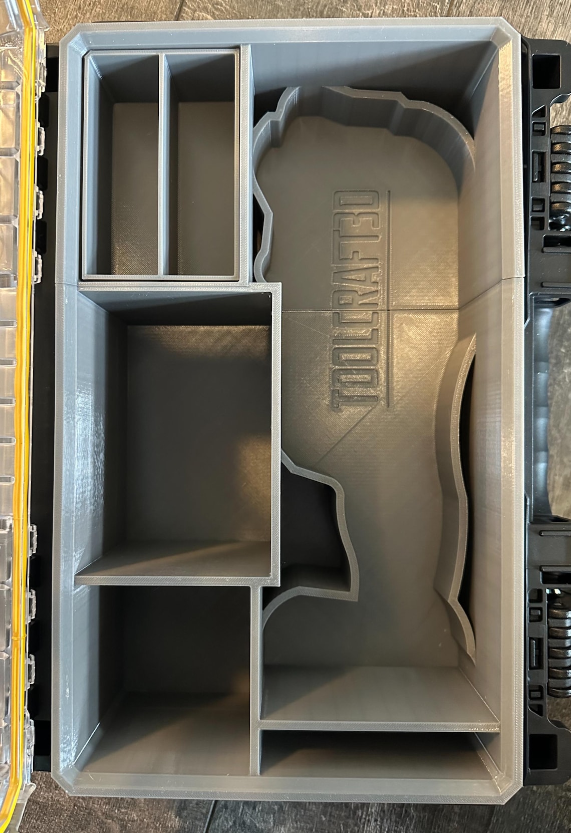 TOOLCRAFT3D Design 3d Printed Insert Designed for Dewalt Tough System 2 ...