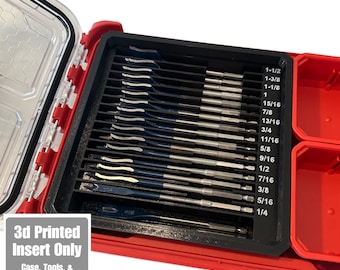Inserto portabrocas de pala Bosch DareDevil para organizador de perfil bajo Milwaukee PACKOUT