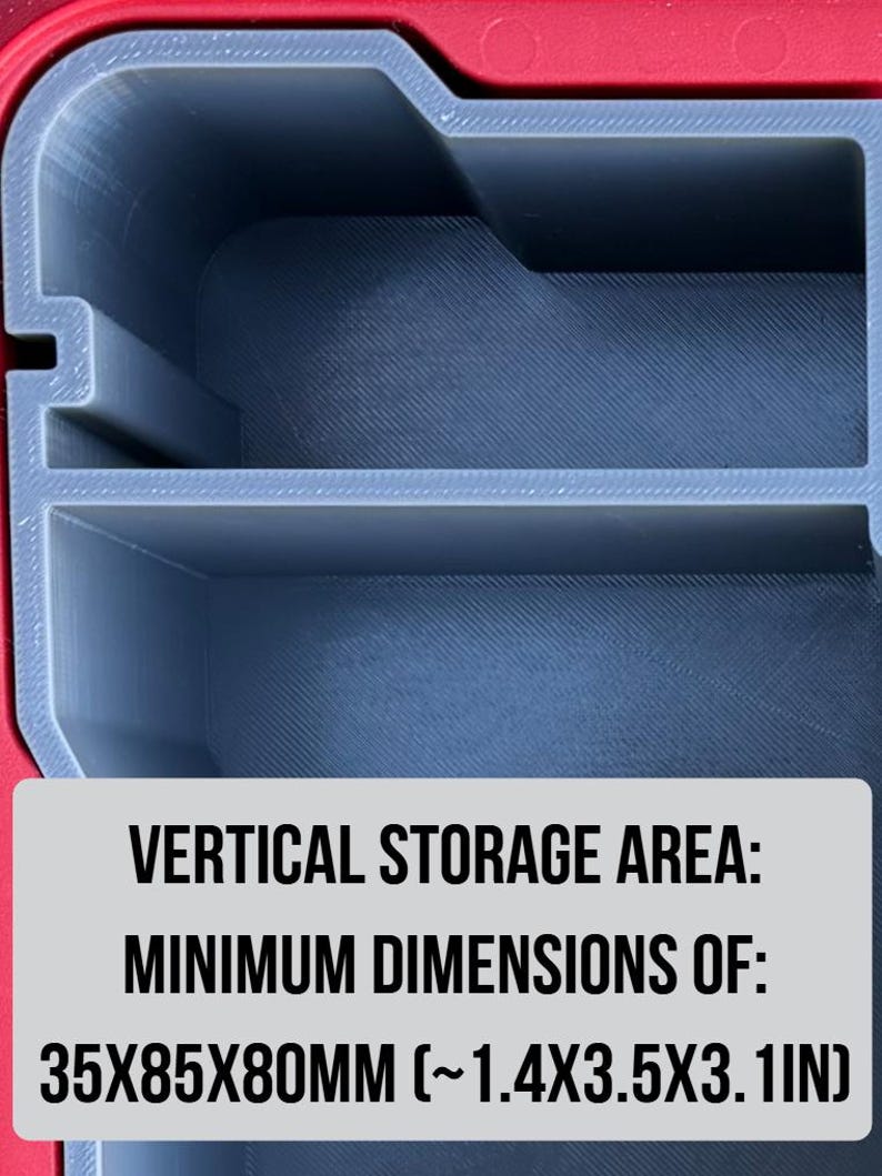 Layout For M18 TOOLCRAFT3D Design Insert Designed for Milwaukee Packout Organizer and ...