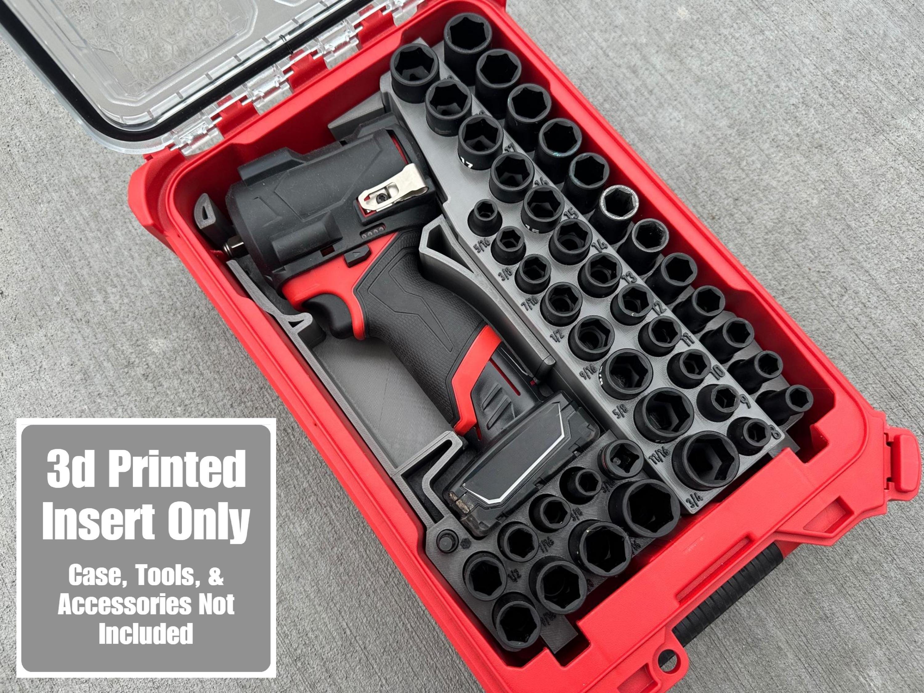 スクエアツール 送料込み Milwaukee packout inserts for sockets - Etsy 日本